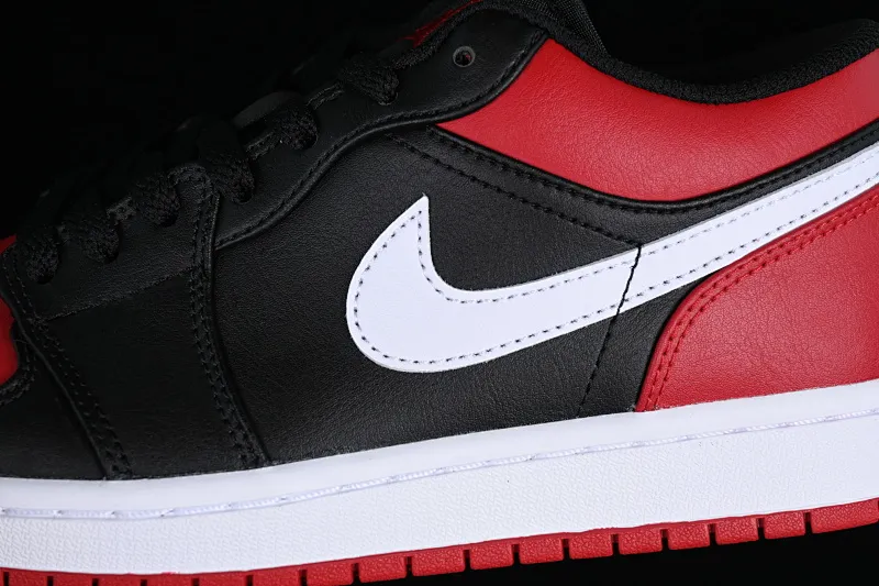 All categories Air Jordan Jordan series basketball shoes Air Jordan 1 Low G version pure original Air Jordan 1 Low "Shattered Backboard" AJ1 Joe 1 new black and red low-top cultural casual sneakers 553558-066